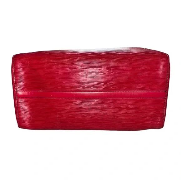 Louis Vuitton Castilian Red Speedy 35 - Picture 7 of 16